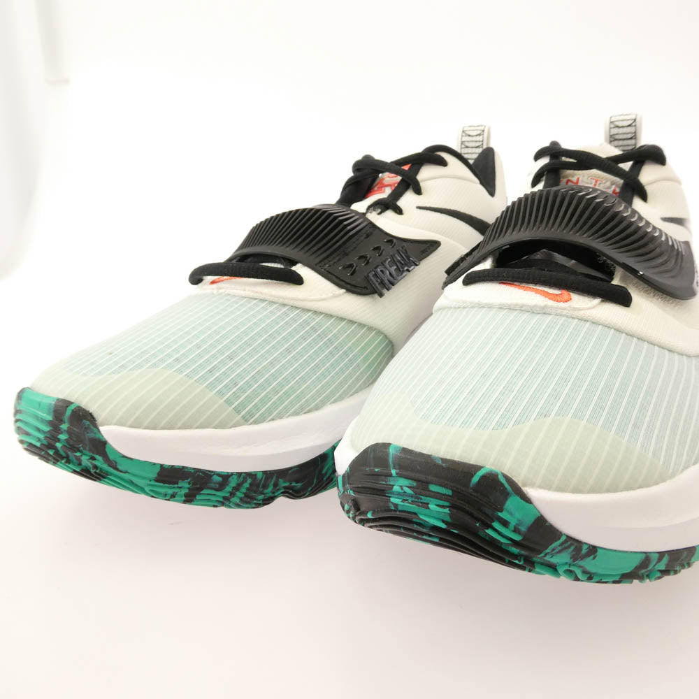 NIKE ナイキ DA0694-101 Zoom Freak 3 ズームフリーク3 ホワイト クリアエメラルド スニーカー ブルー系 27.5cm【中古】