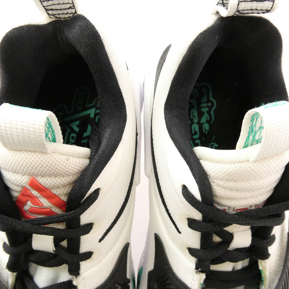 NIKE ナイキ DA0694-101 Zoom Freak 3 ズームフリーク3 ホワイト クリアエメラルド スニーカー ブルー系 27.5cm【中古】