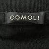 COMOLI コモリ 25SS B01-05010 コットンジャージ 半袖 Tシャツ カットソー ブラック系 3【中古】