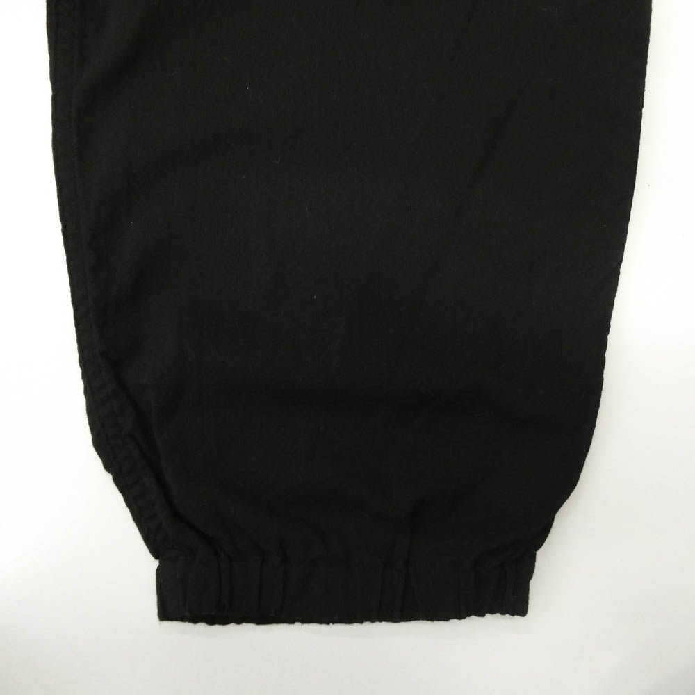 COMOLI コモリ 25SS B01-03010 オックス ドローストリング パンツ ブラック系 2【極上美品】【中古】