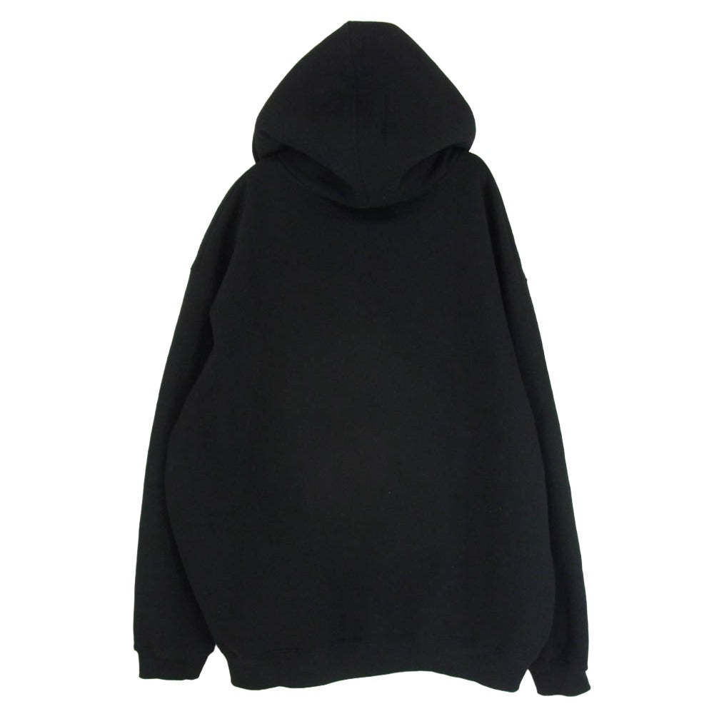 フォーマー ロゴ プリント プルオーバー パーカー ブラック系 XL【中古】