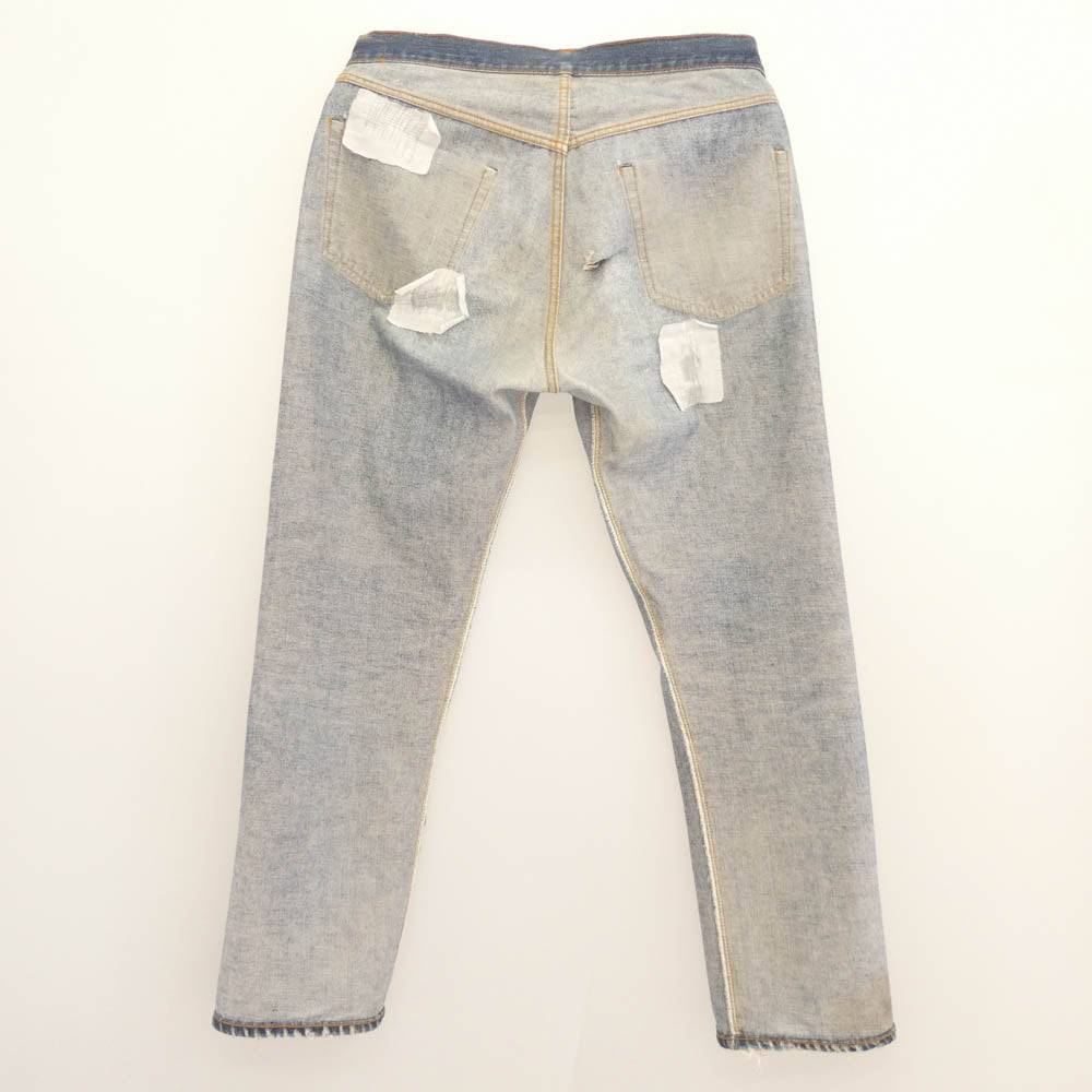 Levi's リーバイス 70s 75年製 501 66前期 ボタン裏刻印2 ボタンフライ デニムパンツ インディゴブルー系【中古】