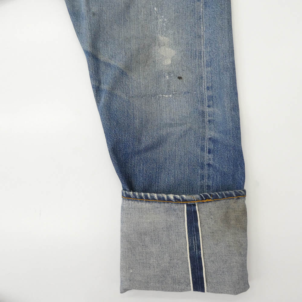 Levi's リーバイス 70s 75年製 501 66前期 ボタン裏刻印2 ボタンフライ デニムパンツ インディゴブルー系【中古】