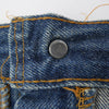 Levi's リーバイス 70s 75年製 501 66前期 ボタン裏刻印2 ボタンフライ デニムパンツ インディゴブルー系【中古】