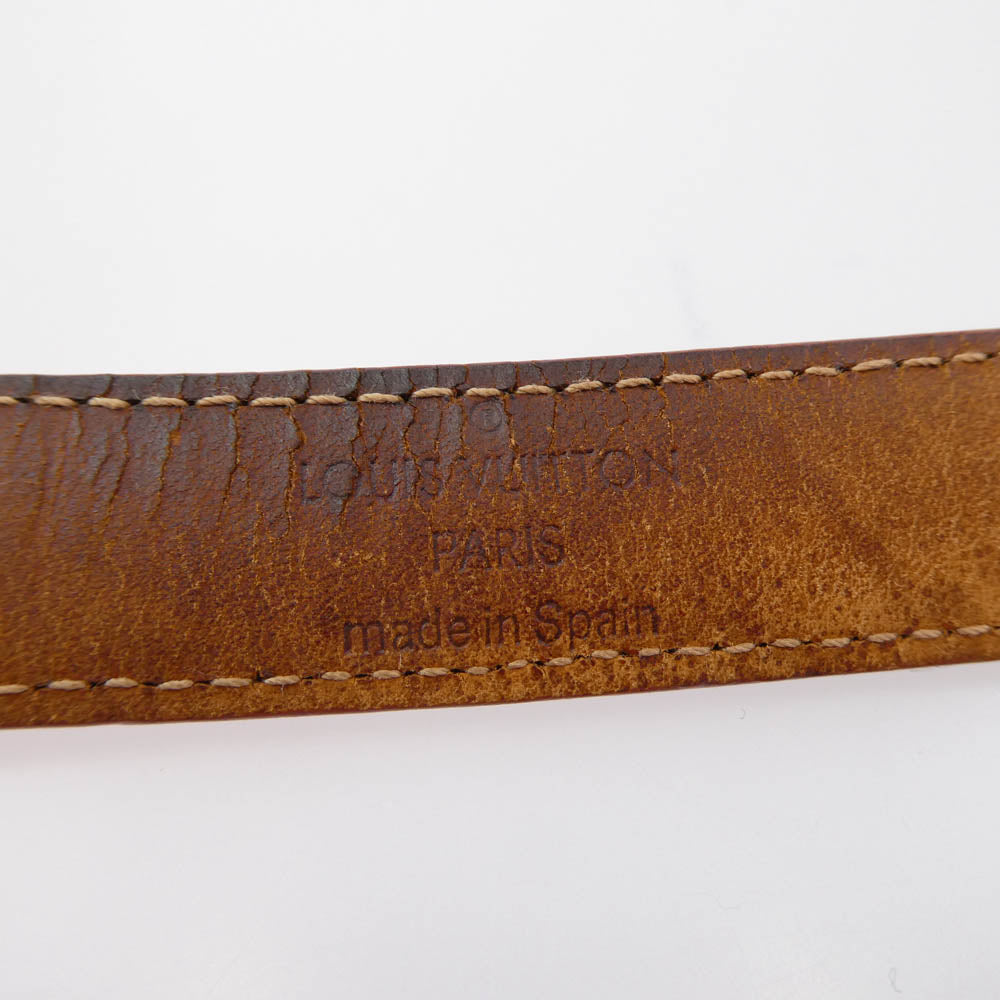 LOUIS VUITTON ルイ・ヴィトン M9273W モノグラム サンチュール チェリーブロッサム ローズ ベルト ピンク系 80/32【中古】