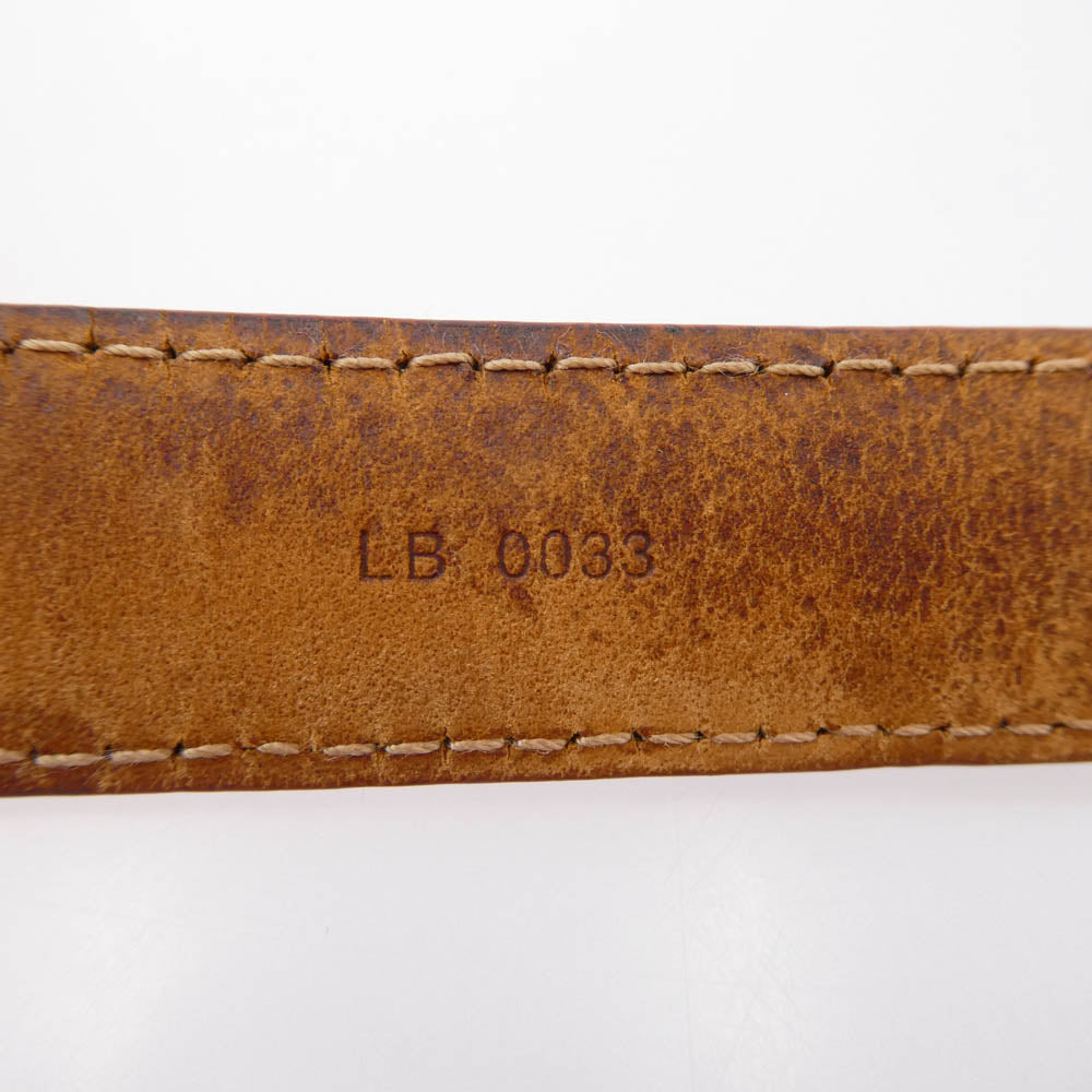 LOUIS VUITTON ルイ・ヴィトン M9273W モノグラム サンチュール チェリーブロッサム ローズ ベルト ピンク系 80/32【中古】