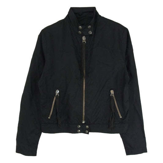 MAISON MARGIELA メゾンマルジェラ ここのえタグ ナイロン ジャケット ブラック系 38【中古】