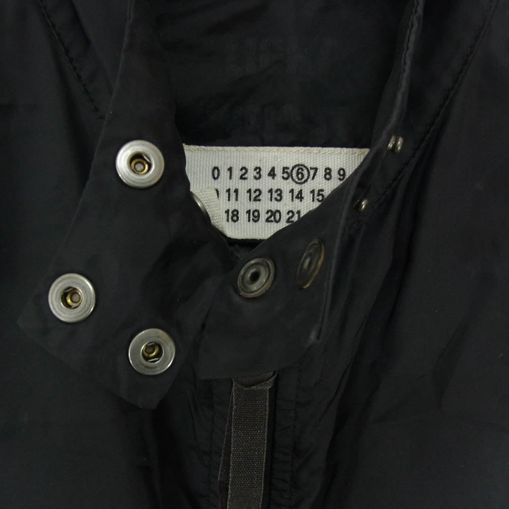 MAISON MARGIELA メゾンマルジェラ ここのえタグ ナイロン ジャケット ブラック系 38【中古】