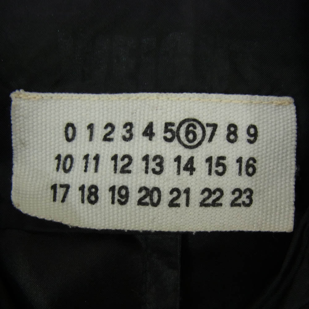 MAISON MARGIELA メゾンマルジェラ ここのえタグ ナイロン ジャケット ブラック系 38【中古】
