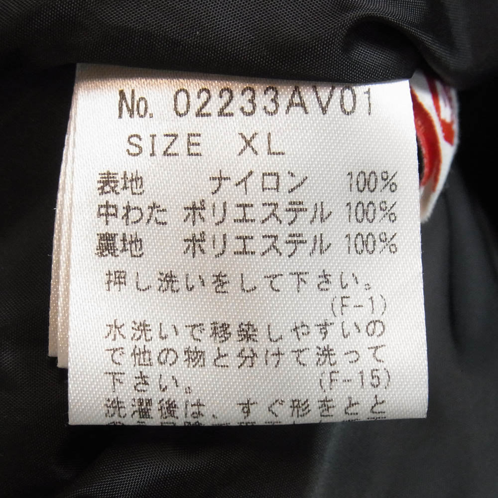 HYSTERIC GLAMOUR ヒステリックグラマー 23AW 02233AV01 VIXEN GIRL ワッペン 中綿 ベスト ブラック系 XL【中古】