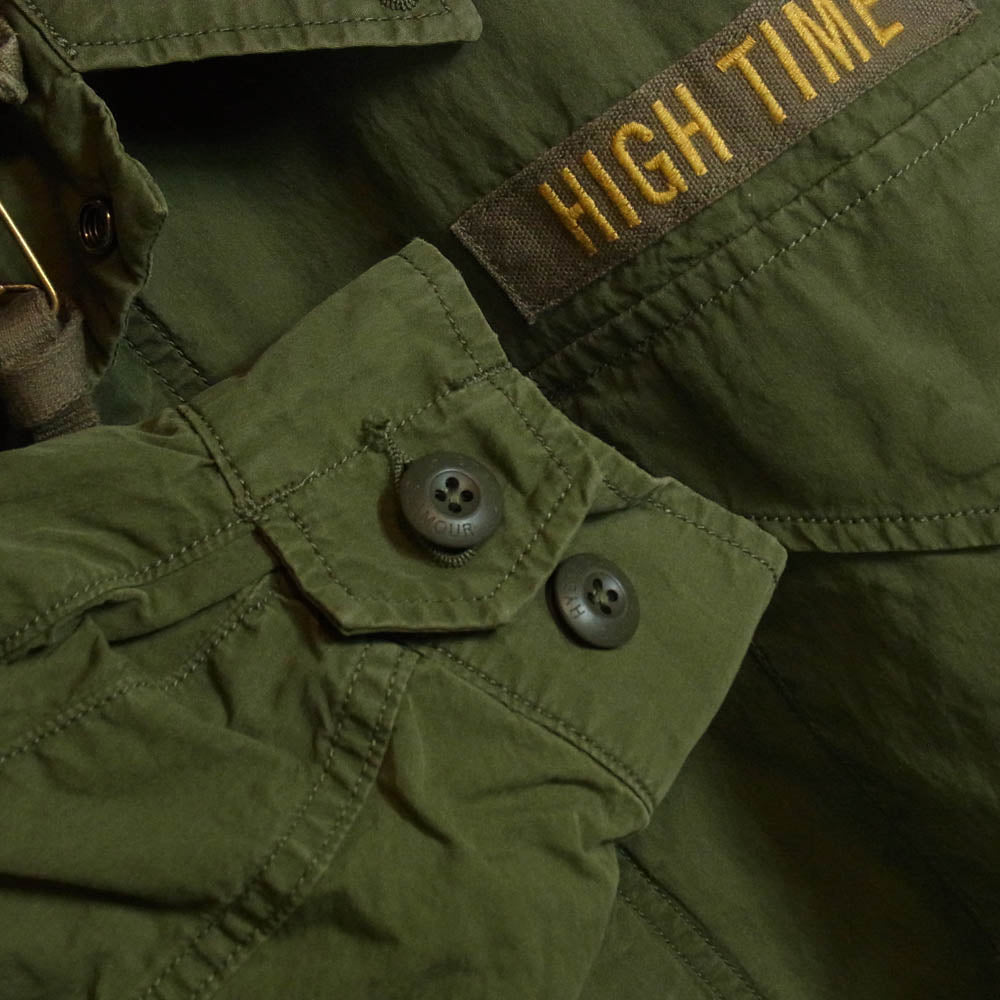 HYSTERIC GLAMOUR ヒステリックグラマー 24AW 02243AB12 SNAKE&SKULL刺繍 M1951 スネーク スカル フィールド ミリタリー ジャケット カーキ L【中古】