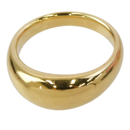 ジュエッテ シルバー925 ゴールドコーティング リング ゴールド系 13号【中古】