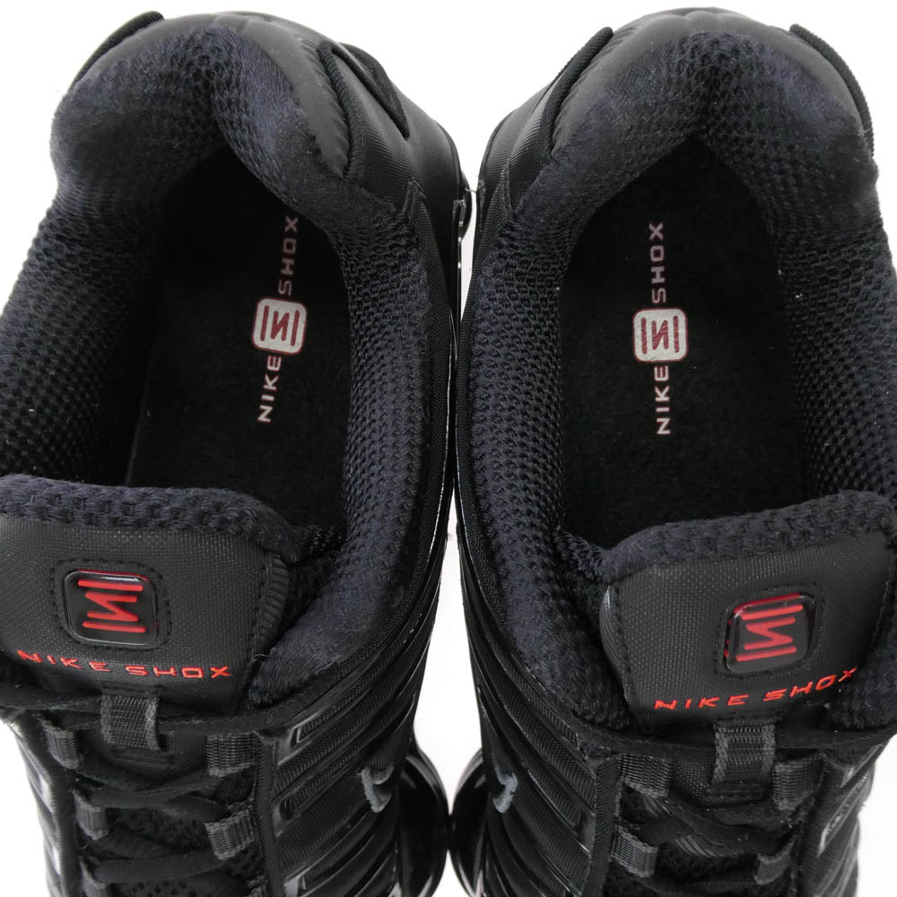NIKE ナイキ AV3595-002 Shox TL Black Metallic Hematite Max Orange ショックス TL スニーカー ブラック系 27.5cm【中古】