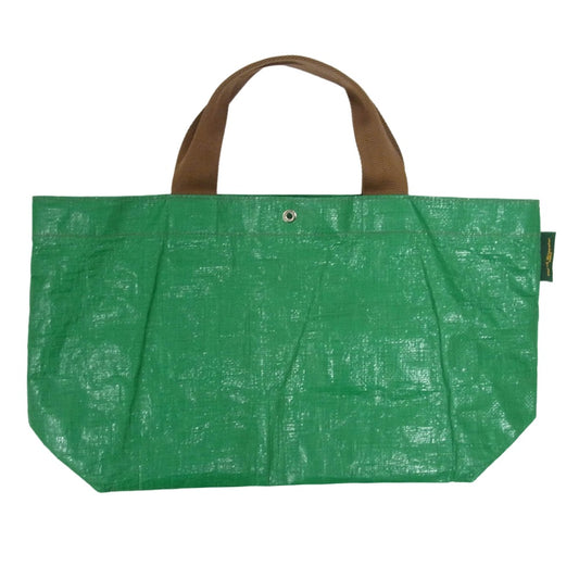 Herve Chapelier エルベ・シャプリエ 2012PP FORET SABLE フォレ×サーブル マルシェ トート バッグ M グリーン系【中古】