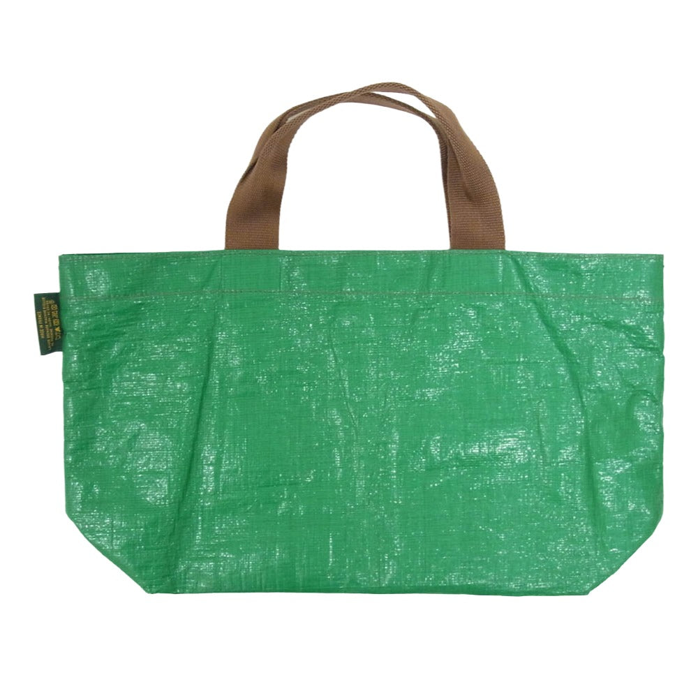 Herve Chapelier エルベ・シャプリエ 2012PP FORET SABLE フォレ×サーブル マルシェ トート バッグ M グリーン系【中古】
