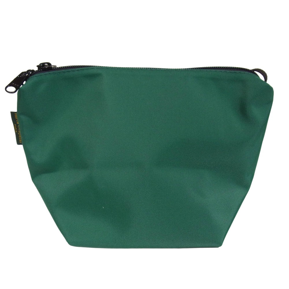 Herve Chapelier エルベ・シャプリエ 2885N SAPIN サパン ナイロン 舟型 ショルダーバッグ グリーン系 S【美品】【中古】