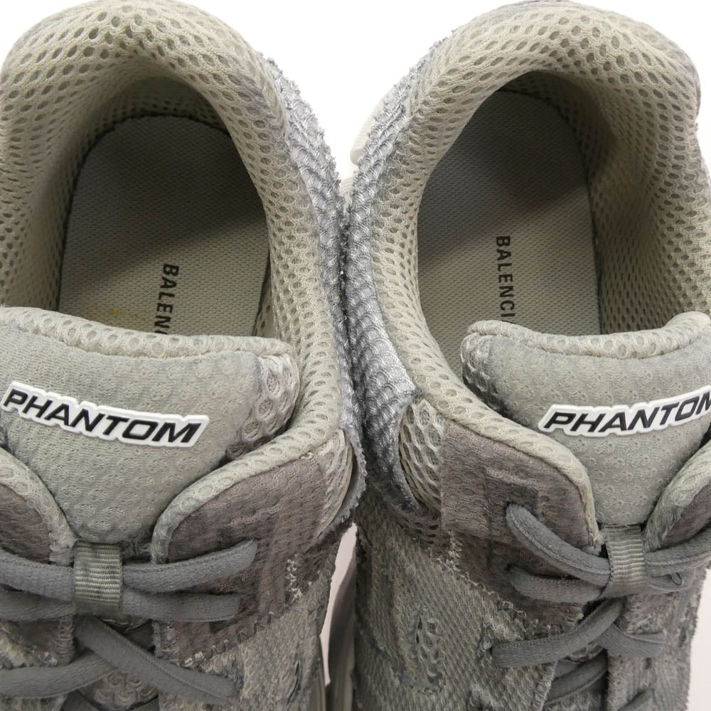 BALENCIAGA バレンシアガ フェイクバスターズ鑑定済 PHANTOM ファントム スニーカー グレー系 39(26cm)【新古品】【未使用】【中古】