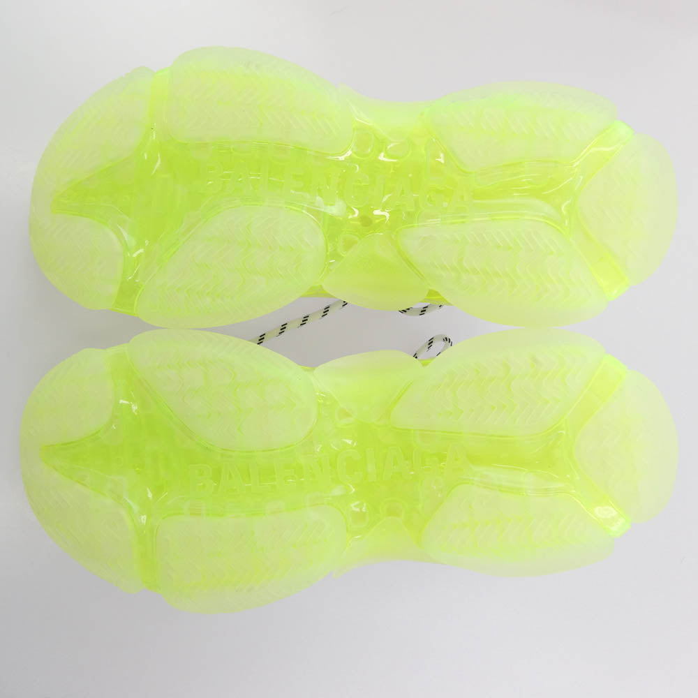 BALENCIAGA バレンシアガ 541624 フェイクバスターズ鑑定済 TRIPLE S SNEAKER トリプルS クリアソール スニーカー 40(26.5cm)【新古品】【未使用】【中古】
