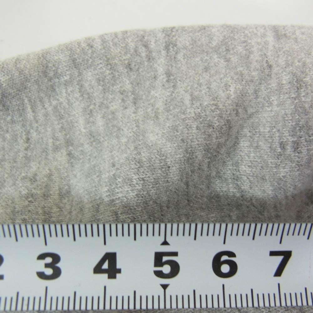 blurhms ROOTSTOCK ブラームスルーツストック BHS-RKSS17003 Sweat Hooded コットン ダブルジップ パーカー グレー系 2【中古】