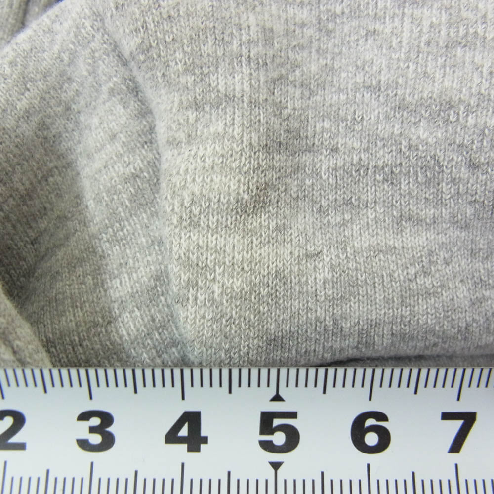 blurhms ROOTSTOCK ブラームスルーツストック BHS-RKSS17003 Sweat Hooded コットン ダブルジップ パーカー グレー系 2【中古】