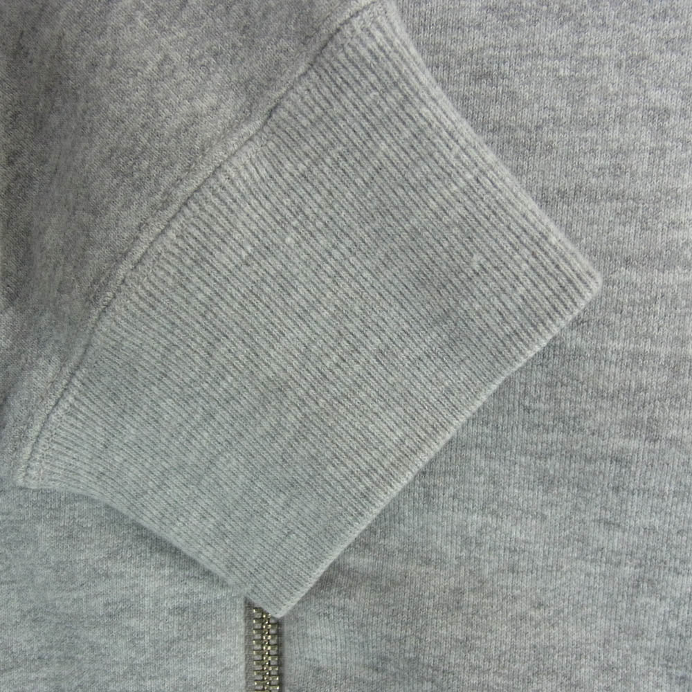 blurhms ROOTSTOCK ブラームスルーツストック BHS-RKSS17003 Sweat Hooded コットン ダブルジップ パーカー グレー系 2【中古】