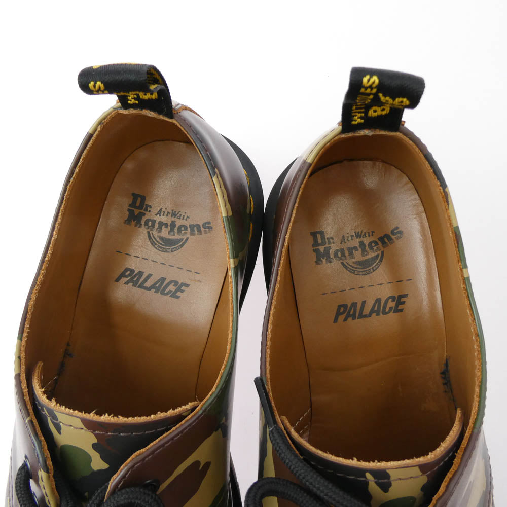 Dr.Martens ドクターマーチン 41828200 × PALACE パレス 1461 3holes Shoes 3ホールシューズ ウッドランドカモ シューズ マルチカラー系 UK8【中古】
