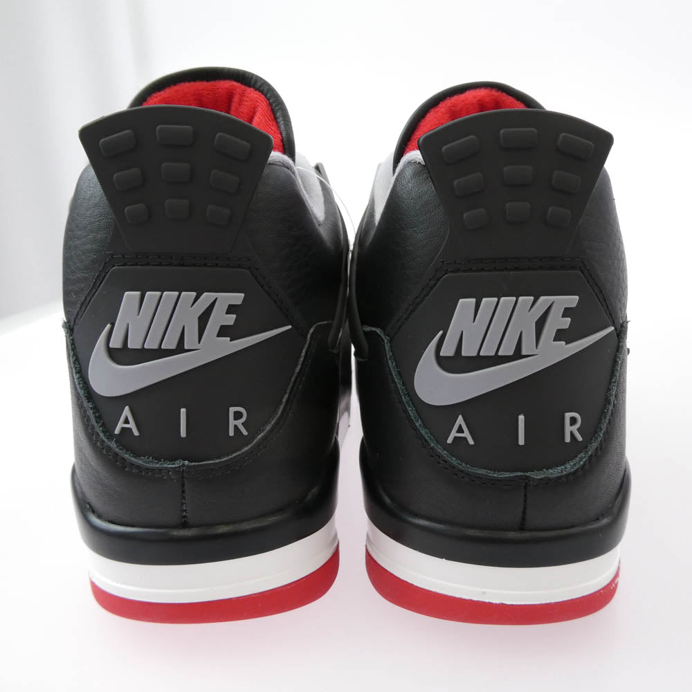 NIKE ナイキ FV5029-006 Air Jordan 4 Retro Bred Reimagined エアジョーダン4 レトロ ブレッド リイマジンド スニーカー ブラック系 28.5cm【極上美品】【中古】