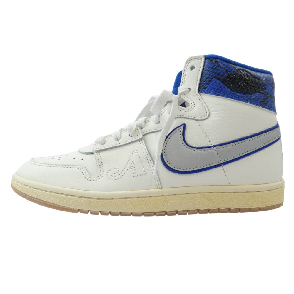 NIKE ナイキ FN8675-104 × Awake NY Jordan Air Ship SP Game Royal アウェイク ニューヨーク ジョーダン エアシップ SP ゲームロイヤル ブルー系 グレー系 26.5cm【新古品】【未使用】【中古】