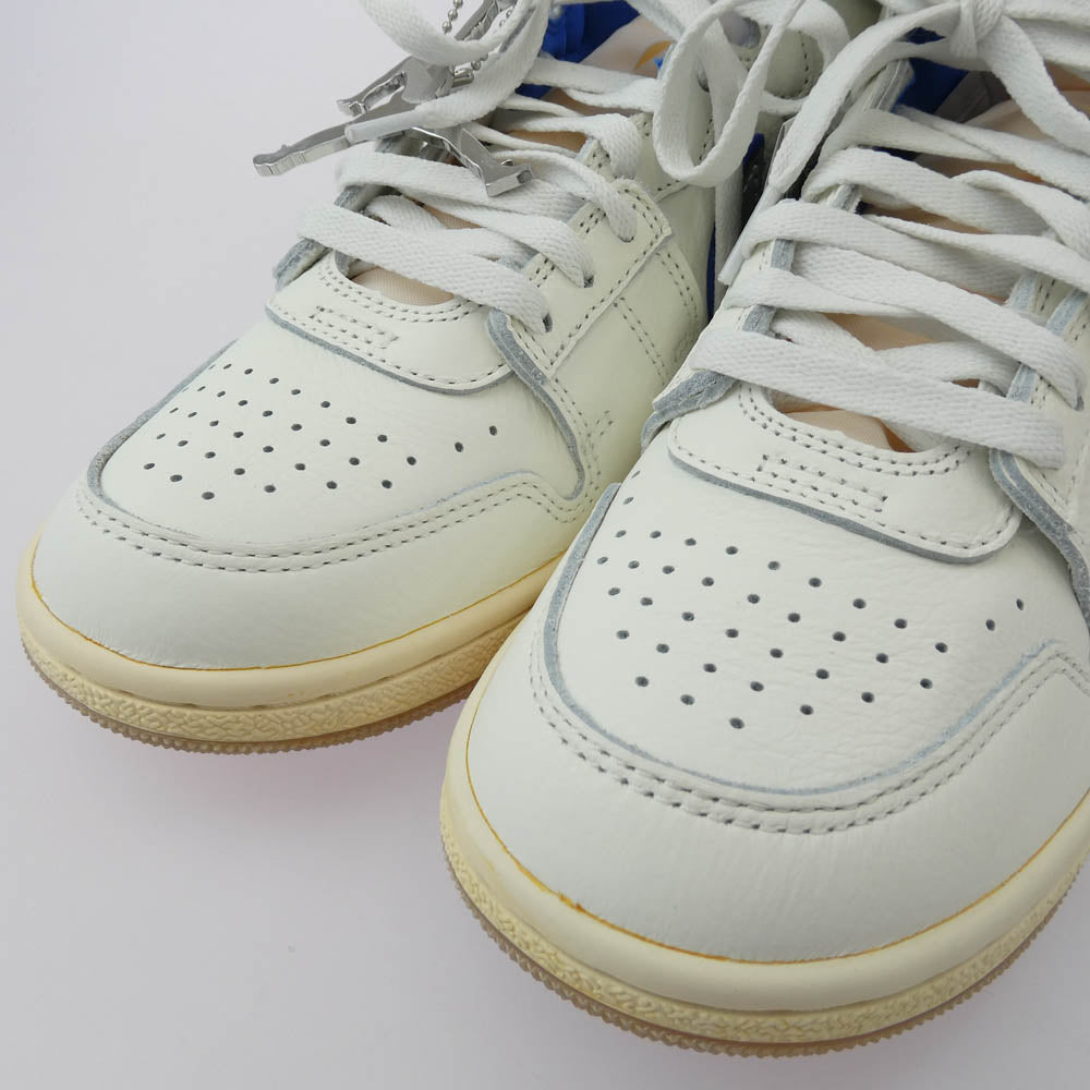 NIKE ナイキ FN8675-104 × Awake NY Jordan Air Ship SP Game Royal アウェイク ニューヨーク ジョーダン エアシップ SP ゲームロイヤル ブルー系 グレー系 26.5cm【新古品】【未使用】【中古】