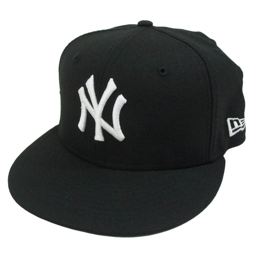 NEW ERA ニューエラ Paper Planes ペーパープレーンズ NY ニューヨークヤンキース キャップ ブラック×グリーン ブラック系 7 1/4【中古】