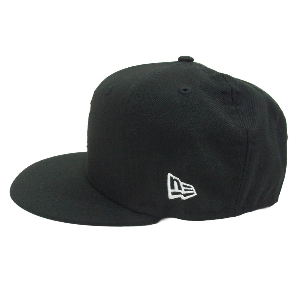 NEW ERA ニューエラ Paper Planes ペーパープレーンズ NY ニューヨークヤンキース キャップ ブラック×グリーン ブラック系 7 1/4【中古】