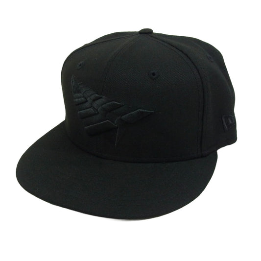 NEW ERA ニューエラ Paper Planes ペーパープレーンズ キャップ ブラック ブラック系 7 1/4【美品】【中古】