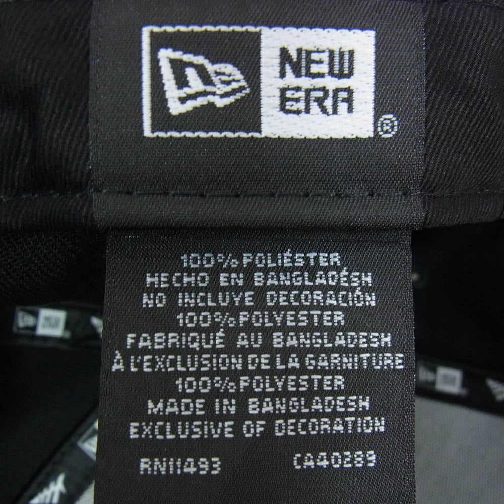 NEW ERA ニューエラ Paper Planes ペーパープレーンズ キャップ ブラック ブラック系 7 1/4【美品】【中古】
