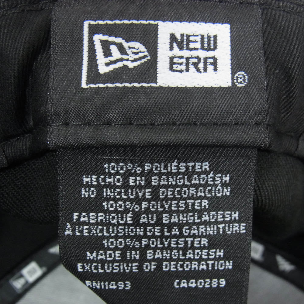 NEW ERA ニューエラ Paper Planes ペーパープレーンズ キャップ ブラック×ブラック ブラック系 7 1/4【美品】【中古】