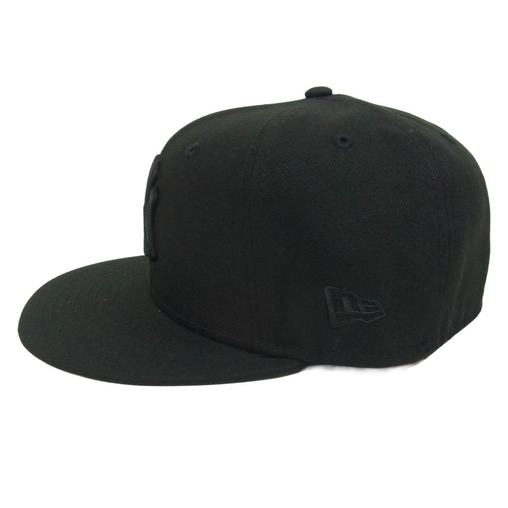 NEW ERA ニューエラ Paper Planes ペーパープレーンズ NY ニューヨークヤンキース キャップ ブラック×グレー ブラック系 7 1/4【美品】【中古】