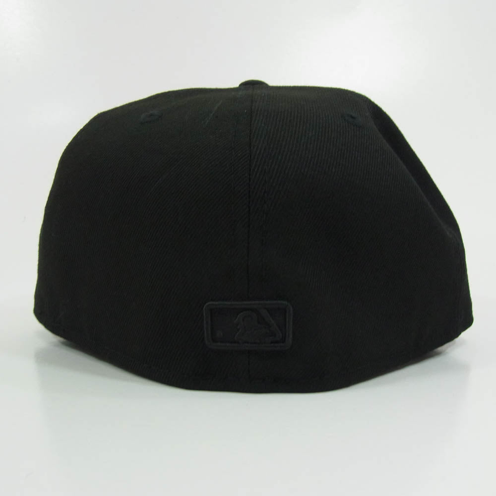 NEW ERA ニューエラ Paper Planes ペーパープレーンズ NY ニューヨークヤンキース キャップ ブラック×グレー ブラック系 7 1/4【美品】【中古】