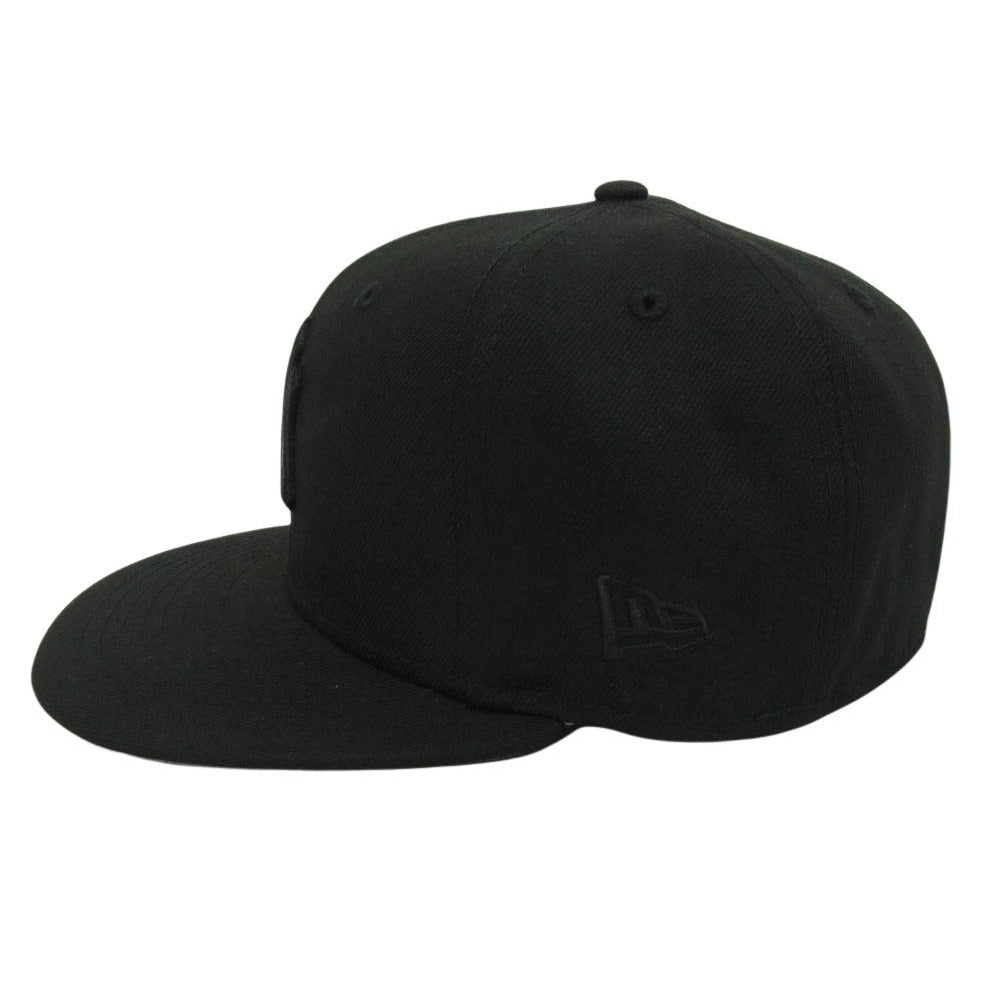 NEW ERA ニューエラ Paper Planes ペーパープレーンズ NY ニューヨークヤンキース キャップ ブラック×グレー ブラック系 7 1/4【美品】【中古】