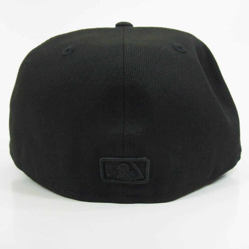 NEW ERA ニューエラ Paper Planes ペーパープレーンズ NY ニューヨークヤンキース キャップ ブラック×グレー ブラック系 7 1/4【美品】【中古】