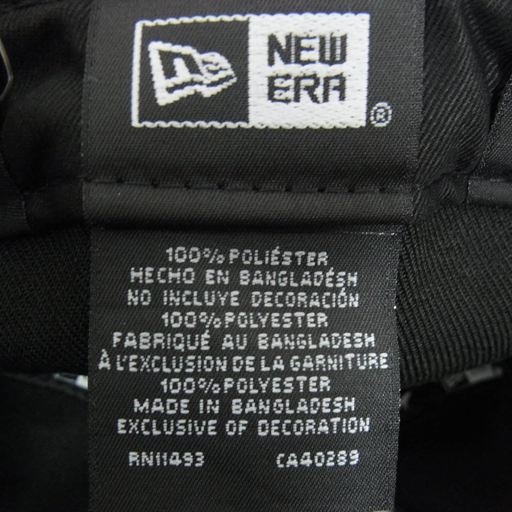 NEW ERA ニューエラ Paper Planes ペーパープレーンズ NY ニューヨークヤンキース キャップ ブラック×グレー ブラック系 7 1/4【美品】【中古】