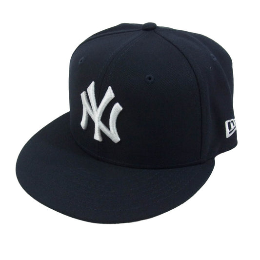 NEW ERA ニューエラ Paper Planes ペーパープレーンズ NY ニューヨークヤンキース キャップ ネイビー×グレー ネイビー系 7 1/4【美品】【中古】