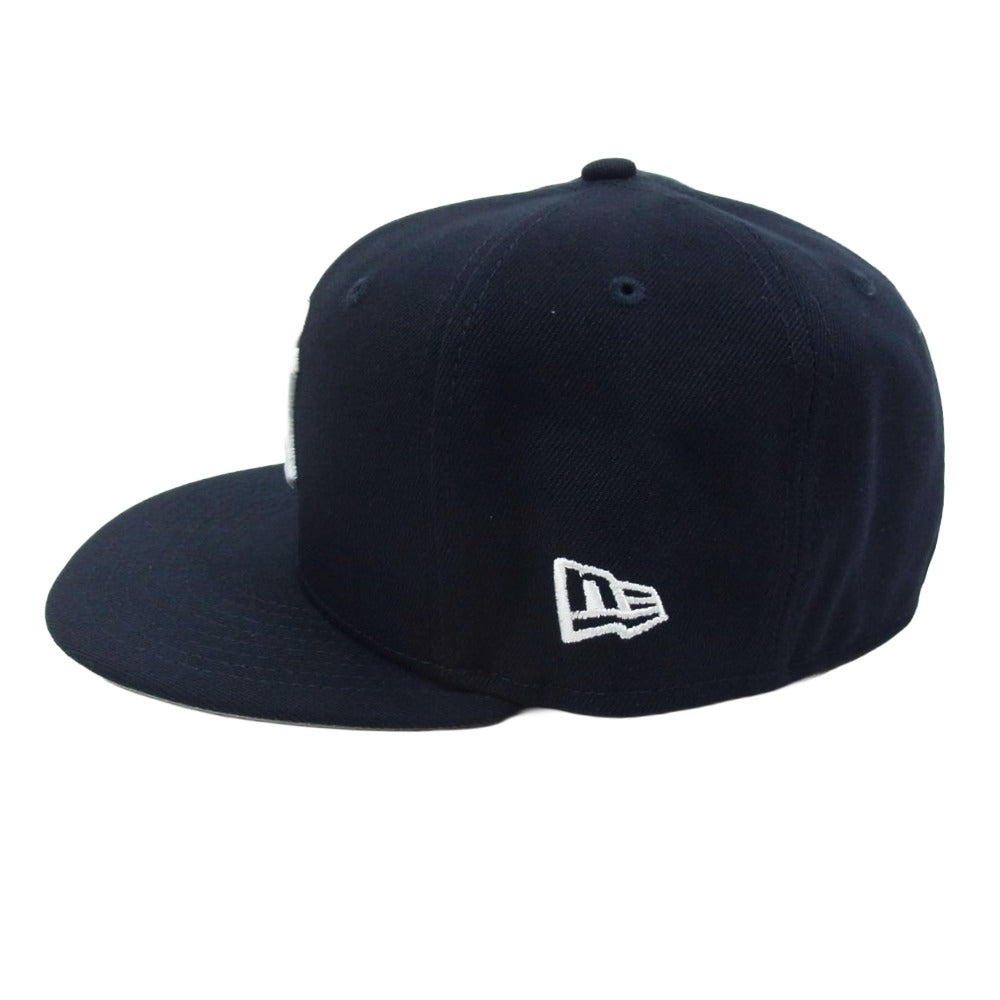 NEW ERA ニューエラ Paper Planes ペーパープレーンズ NY ニューヨークヤンキース キャップ ネイビー×グレー ネイビー系 7 1/4【美品】【中古】