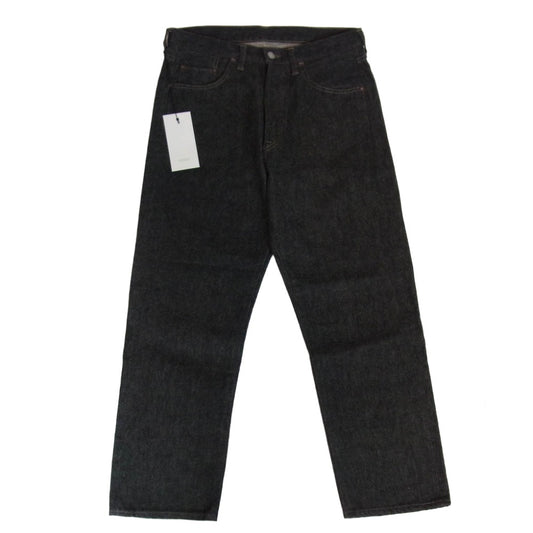 A.PRESSE アプレッセ AP-4007 Black Washed Denim Pants ブラック ウォッシュド デニム パンツ インディゴブルー系 30【極上美品】【中古】