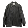 POST OVERALLS ポストオーバーオールズ カウハイド レザー コーチジャケット ジャケット ブラック系 42【中古】