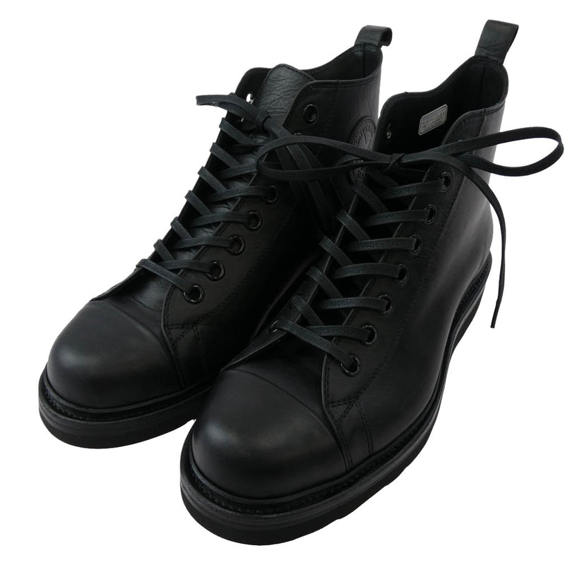 CONVERSE コンバース 726S ×REGAL Shoe & Co リーガル シュー＆カンパニー ALL STAR COUPE J PRM BT HI オールスター クップ スニーカー ブラック系 25.5cm【極上美品】【中古】