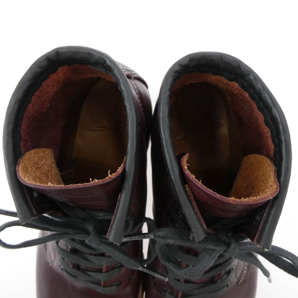 RED WING レッドウィング 9011 BECKMAN BOOT BLACK CHERRY ベックマン ブーツ ブラックベリー ワインレッド系 25.5cm【中古】