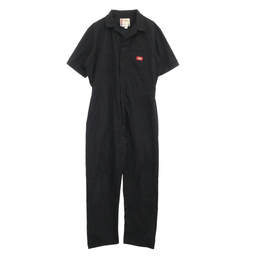 Dickies ディッキーズ W923986 90s 半袖 ツナギ オール オーバーオール インワン ブラック系 M 38/40【中古】