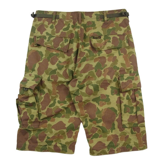 TOY'S McCOY トイズマッコイ TROUSES CARGO COMBAT カモフラ カーゴショーツ ハーフパンツ ショートパンツ カーキ系 30【中古】
