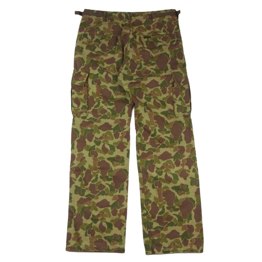TOY'S McCOY トイズマッコイ TROUSES CARGO COMBAT カモフラ カーゴパンツ トラウザーズ カーキ系 32【中古】