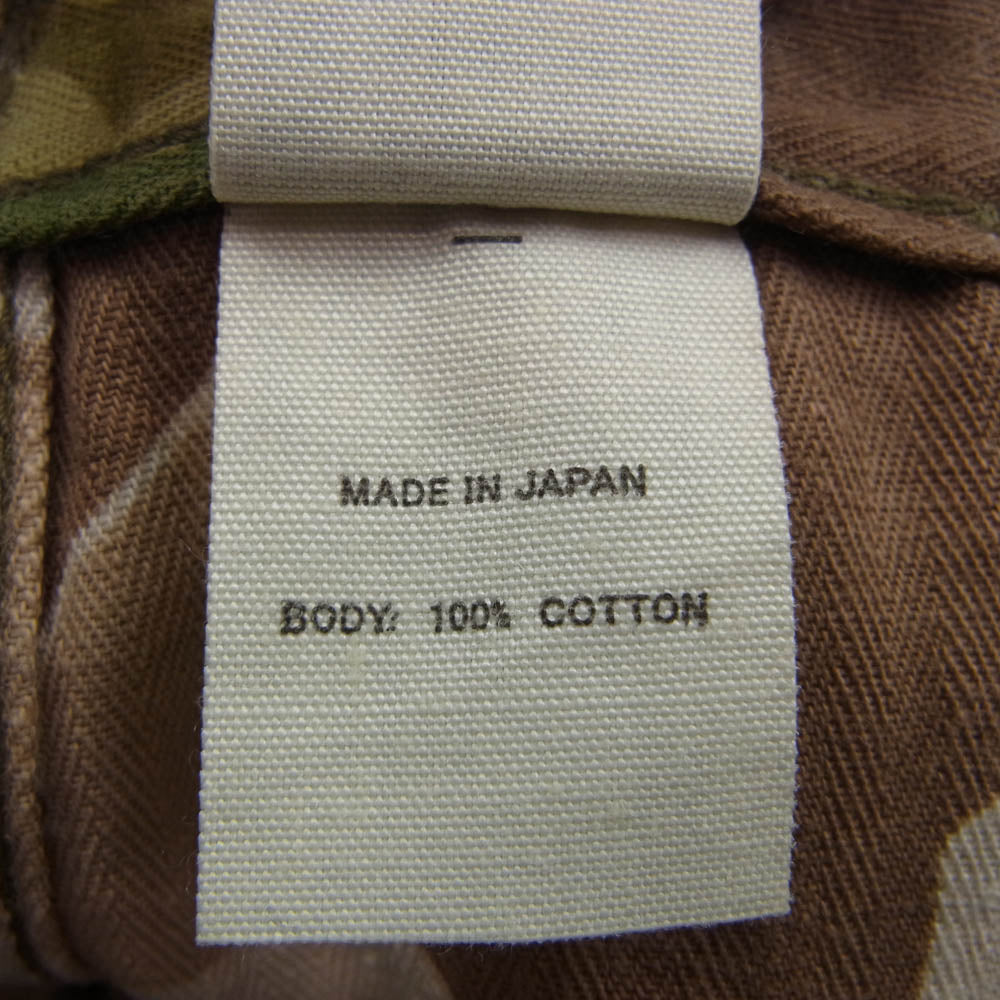 TOY'S McCOY トイズマッコイ TROUSES CARGO COMBAT カモフラ カーゴパンツ トラウザーズ カーキ系 32【中古】