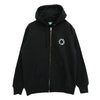 ザッツライフ HEAVY WEIGHT 12.7oz CIRCLE LOGO ZIP HOODIE サイクル ロゴ ジップ フーディー パーカー ブラック系 L【中古】